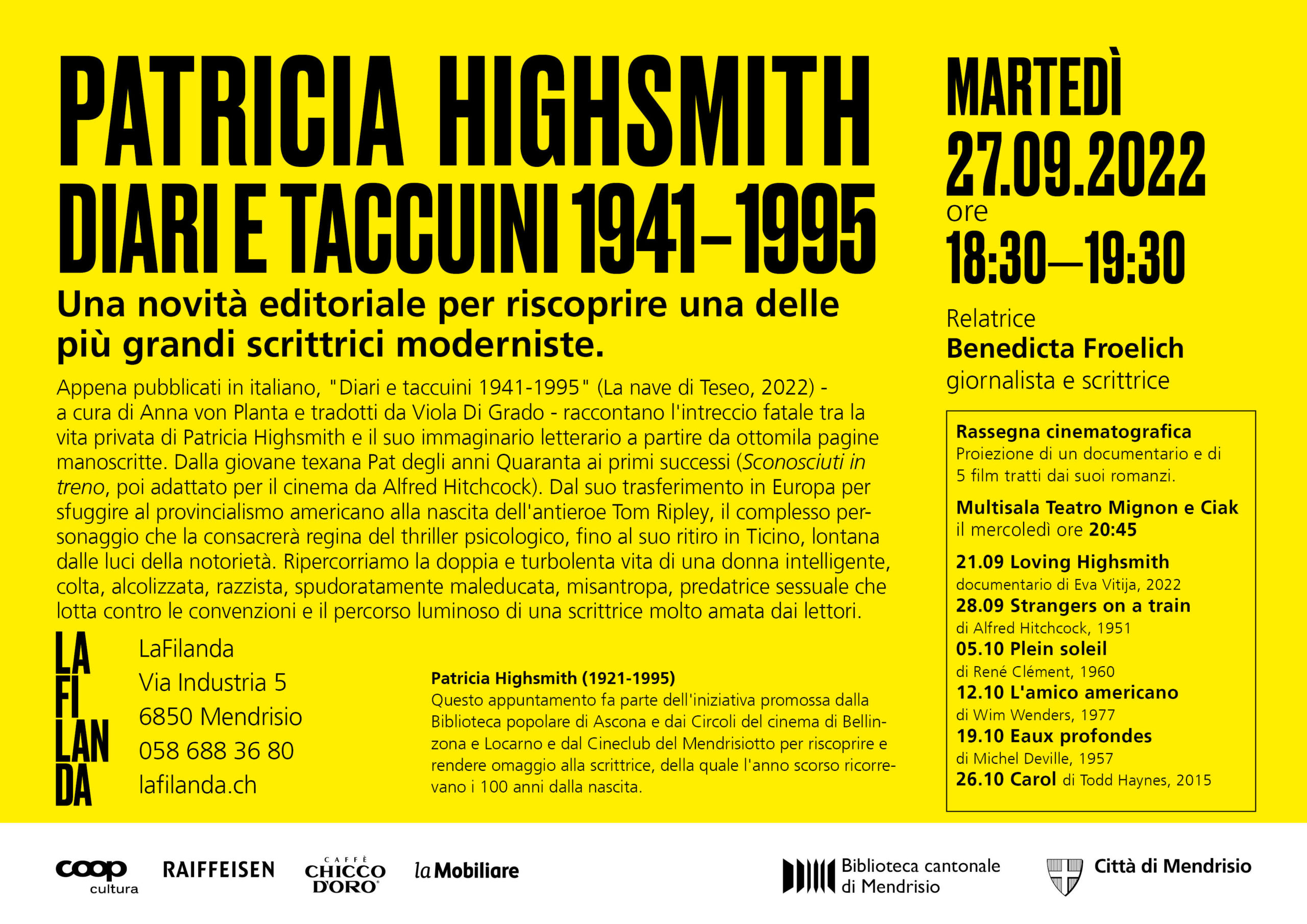 Patricia Highsmith Diari e taccuini 1941-1995